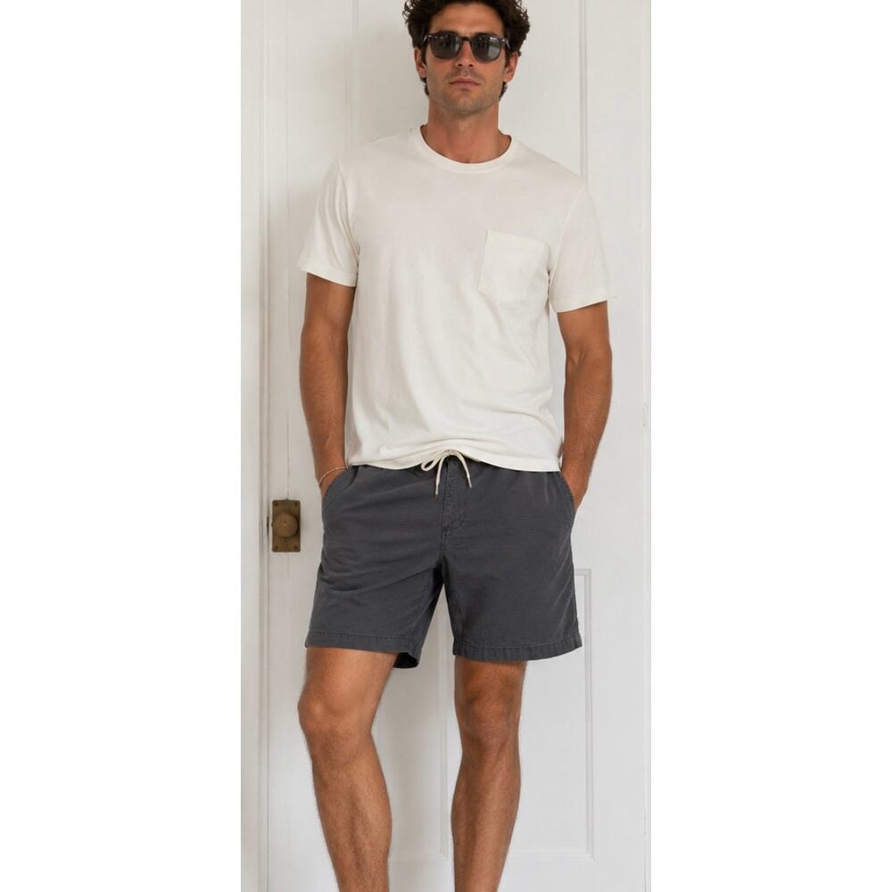 Vuori Men’s Ripstop Technical Shorts Gray Size L Hiking Outdoor Active